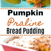 Pumpkin Praline Bread Pudding