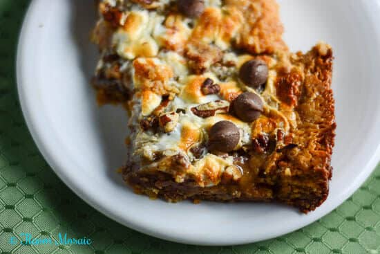 Amazing S'Mores Toffee 7 Layer Bars