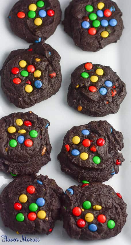 M&M Chocolate Cookies