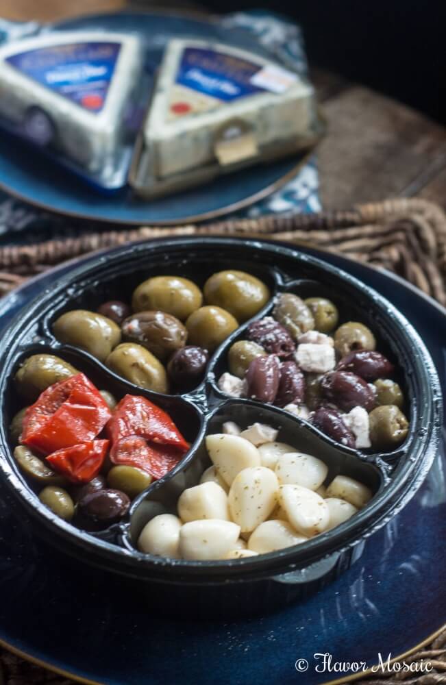 Cheese and Olive Plate