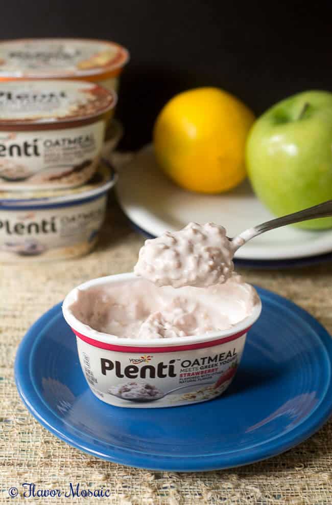Plenti Oatmeal Meets Greek Yogurt #PlentiYogurt #ad