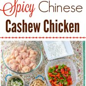 Spicy Chinese Cashew Chicken