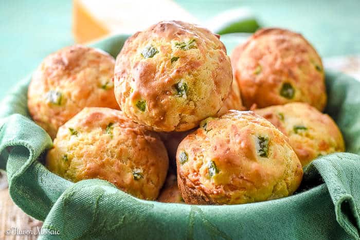 Irish Soda Bread Muffins with Cheddar and Jalapenos