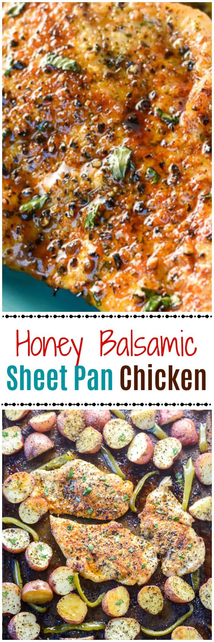 Honey Balsamic Sheet Pan Chicken