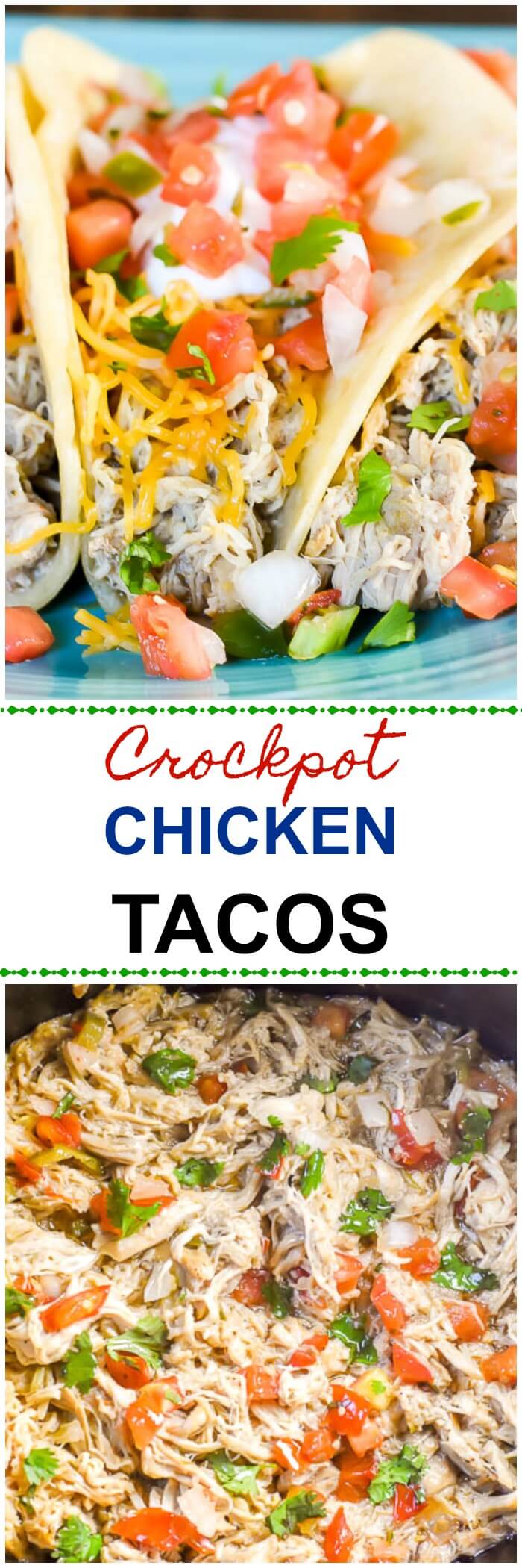 Crockpot Chicken Tacos