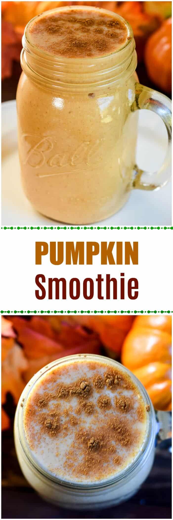 Pumpkin Smoothie with an optional spicy Texas twist