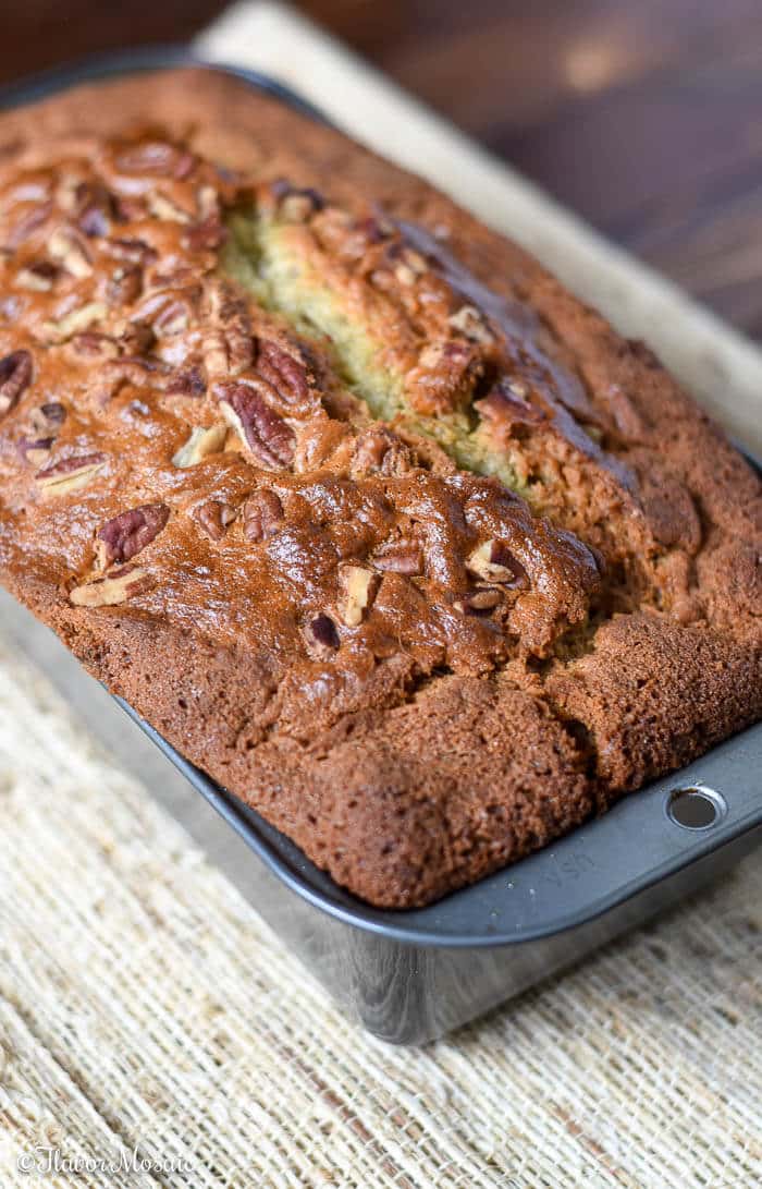 This moist banana bread is the best banana bread you will ever try.