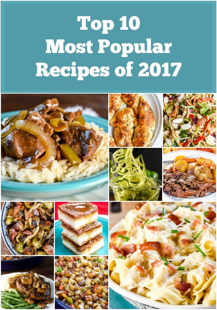 Top 10 Most Popular Recipes of 2017 Flavor Mosaic