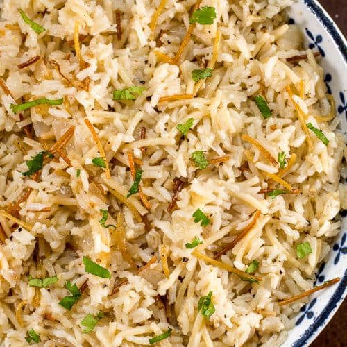 Rice Pilaf Recipe (With Vermicelli) Flavor Mosaic