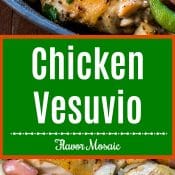 Chicken Vesuvio long pin