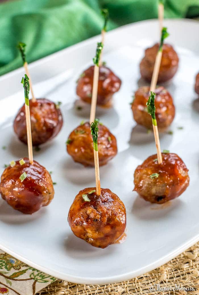 Meatballs with Grape Jelly and Chili Sauce