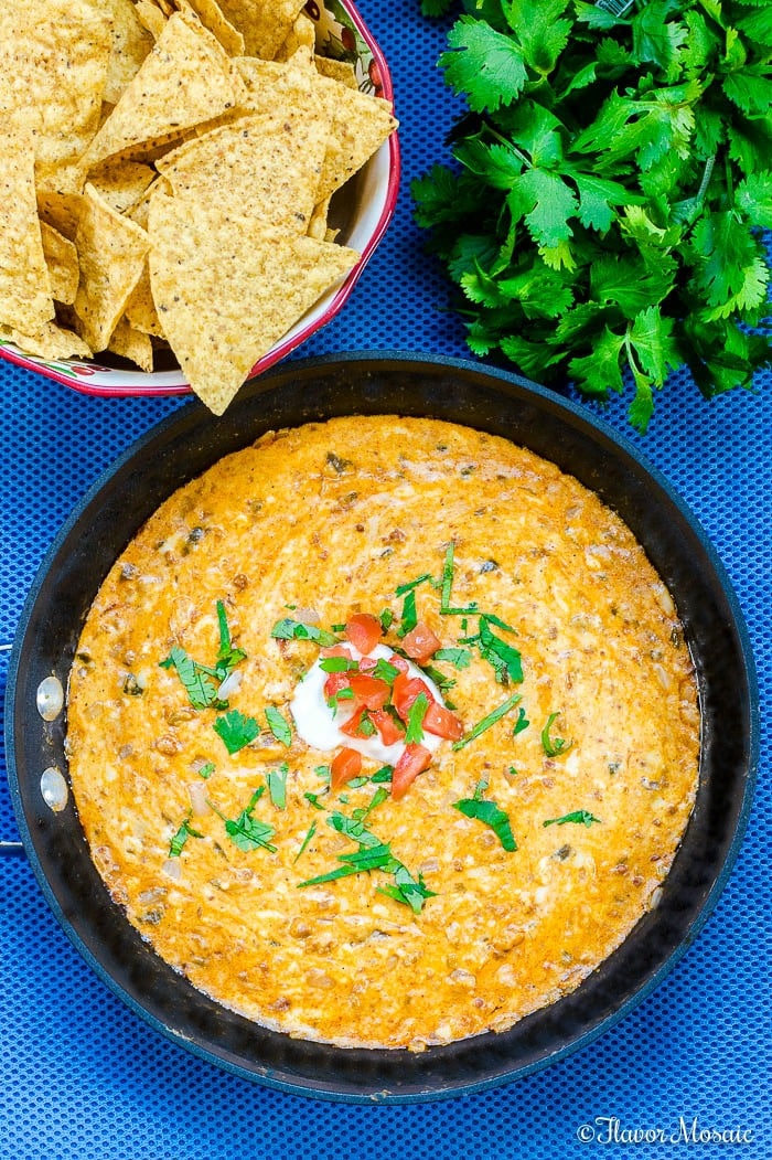 Cheesy Chorizo Jalapeno Mexican Dip