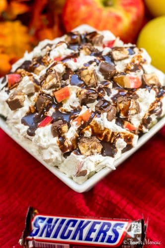 Snicker Apple Salad with only 4 ingredients
