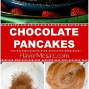Chocolate Pancakes How To Make Long Pin Flavor Mosaic
