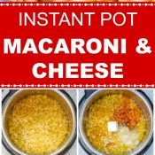 Instant Pot Macaroni and Cheese Long Pin Red Label Flavor Mosaic