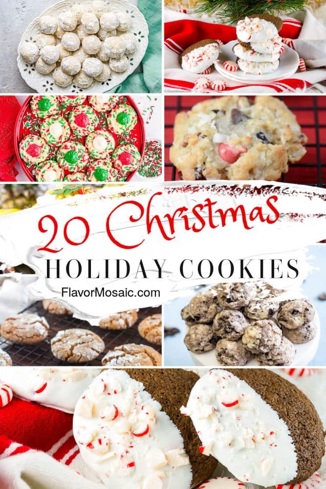 20 Best Homemade Christmas Cookie Photo Collage Pin