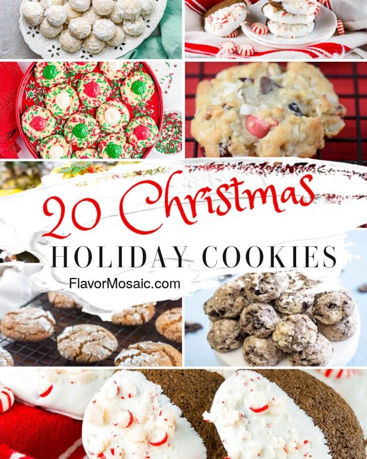 20 Best Homemade Christmas Cookie Photo Collage Pin