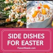 Photo Collage Pin for Best Side Dishes for Easter